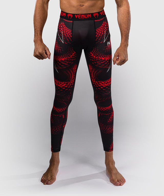 Pantaloncini a compressione Venum Matupa – Nero/Rosso/Argento