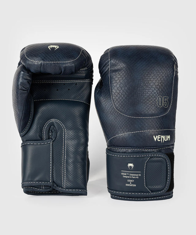 Luvas de boxe Venum Impact Evo Scales – Azul-noite