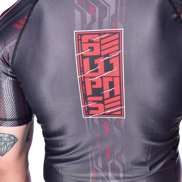 Rashguard 8 WEAPONS Samurai 2.0 – Noir/Rouge