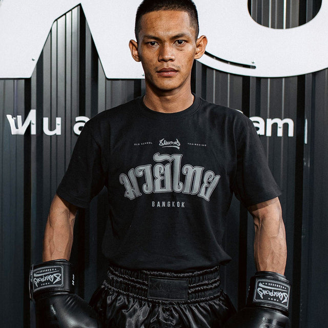 8 WEAPONS Triko Bangkok – Černé