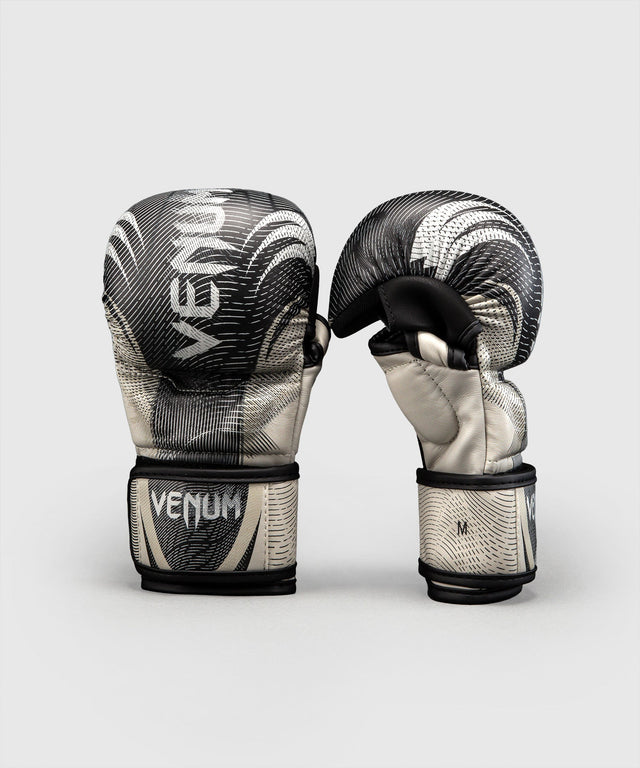 MMA rukavice Venum Galactic 3.0 – Rozbitá bílá/Černá