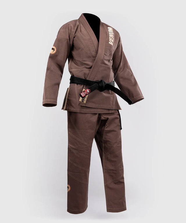 Kimono BJJ Venum Elite 5.0 – 450 – Marrone scuro