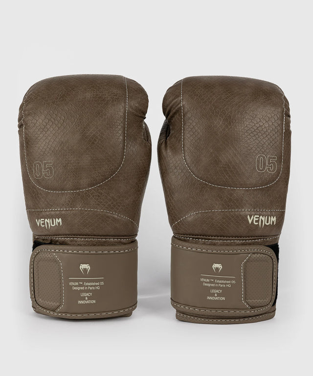 Luvas de boxe Venum Impact Evo Scales – Castanho