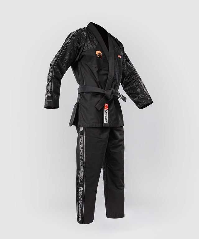 BJJ kimono Venum x Karate Combat – Černá/Šedá