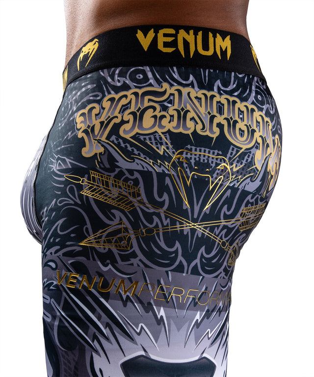 Venum Compressiebroek Wolf Atak - Zwart/Grijs