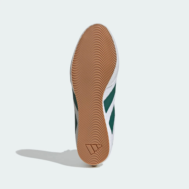 Chaussures de boxe Adidas Box Hog 4 – Blanc/Vert