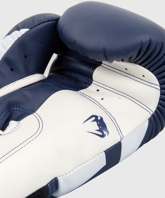 Venum Boxningshandskar Elite – Marinblå/Vit