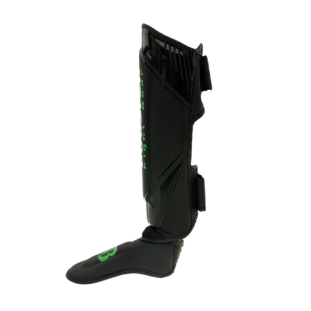 Protège-tibias Booster Bangkok – Noir/Vert