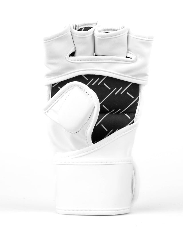 Mănuși MMA Caged Shadow – Alb/Alb