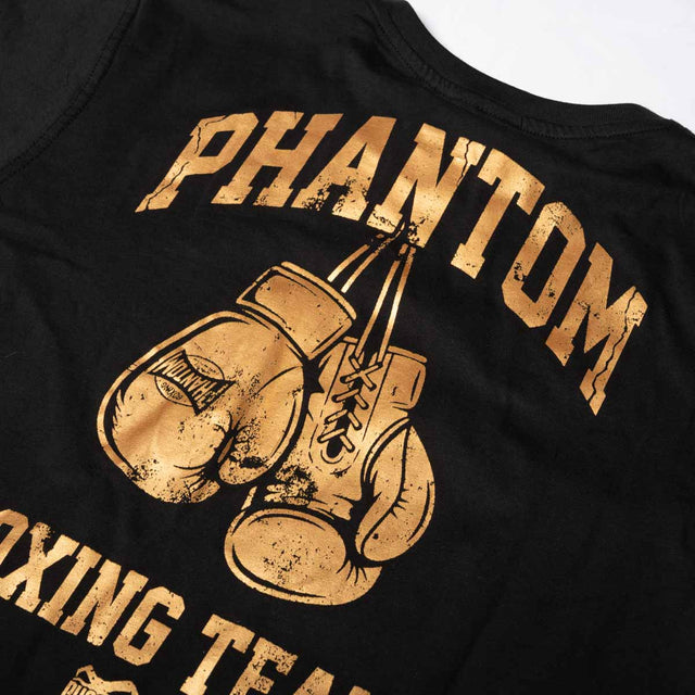 Phantom Athletics T-Shirt Boxing Team - Sort/Guld