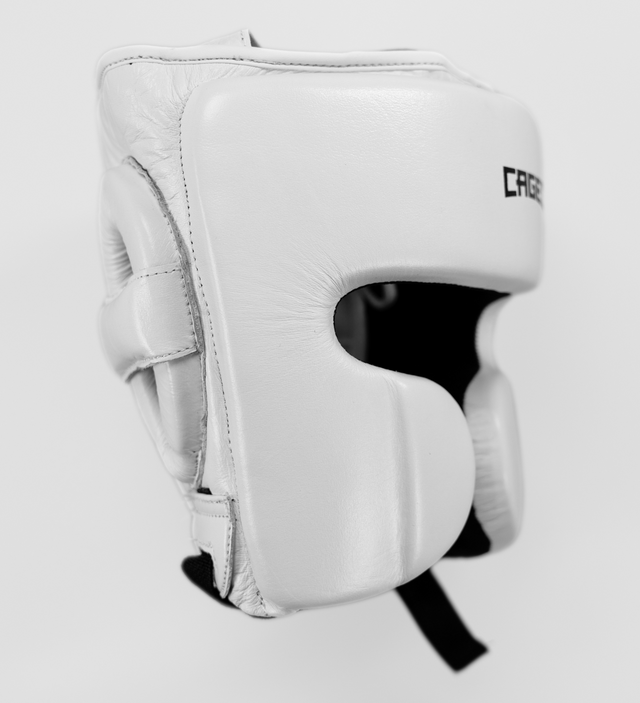 Casco da boxe Caged 'X' Series – Bianco