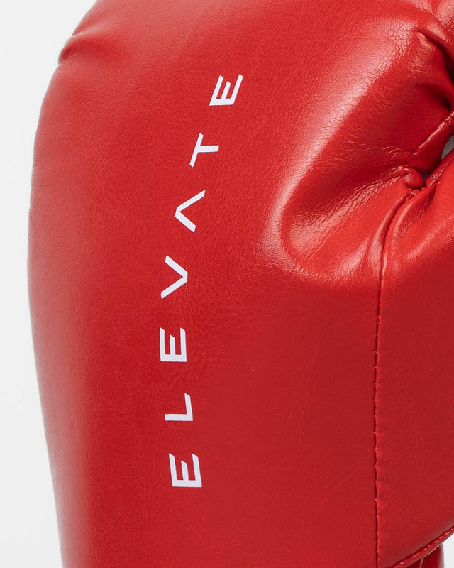 Boxerské rukavice Elevate Prime – Červené/Bílé