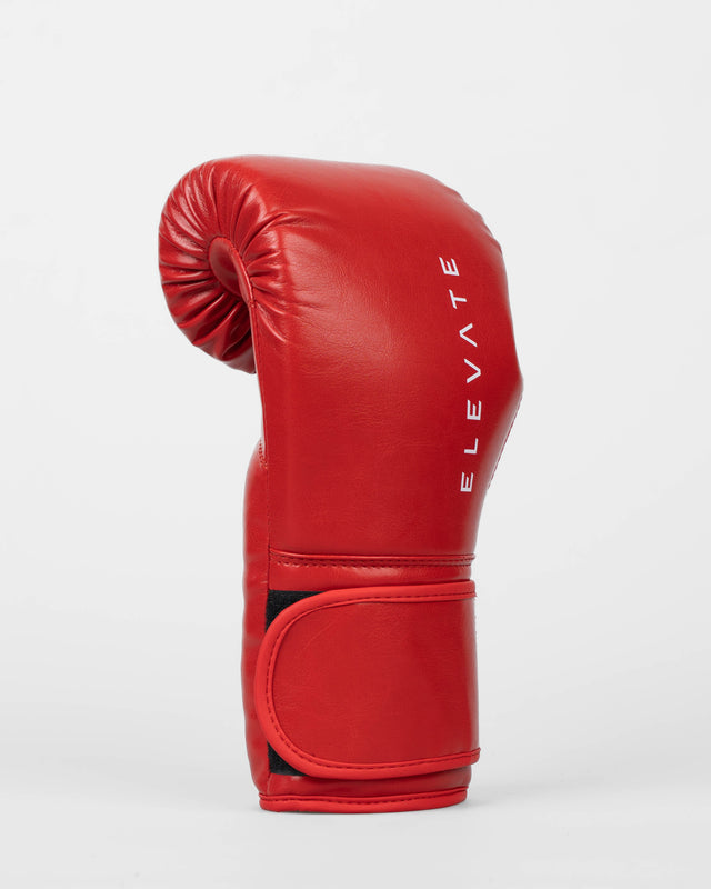 Boxerské rukavice Elevate Prime – Červené/Bílé