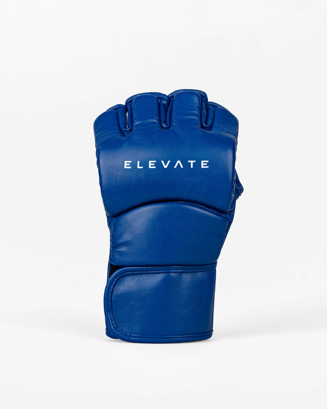 Gants de MMA Elevate Prime – Bleu/Blanc