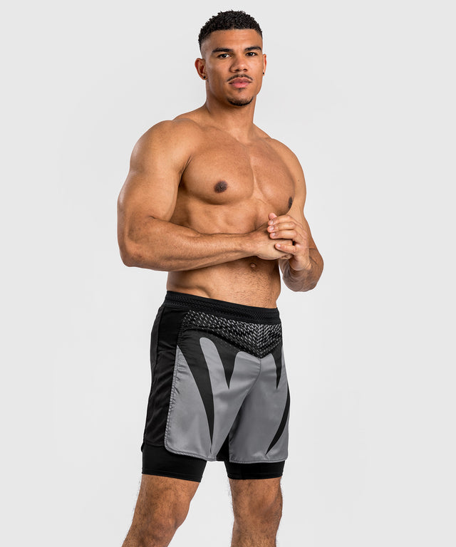 Venum MMA-Shorts Attack – Schwarz/Grau