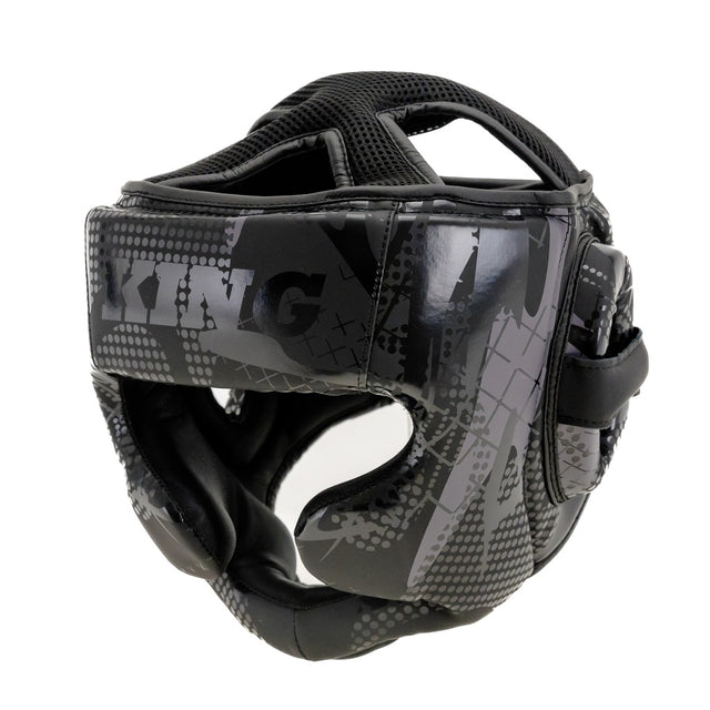 Chrániče hlavy King Pro Boxing KPB/HG Shogun – Černý/Černý