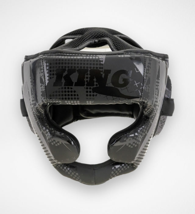 Chrániče hlavy King Pro Boxing KPB/HG Shogun – Černý/Černý
