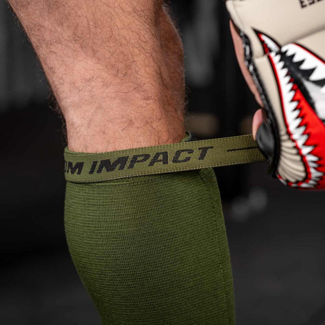 Phantom Athletics Scheenbeschermers Impact - Legergroen