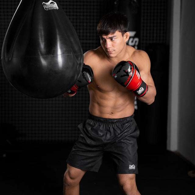 Guantoni da boxe Phantom Athletics Raider – Rosso/Nero