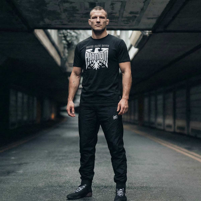 Phantom Athletics Triko Germany Never Back Down – Černé