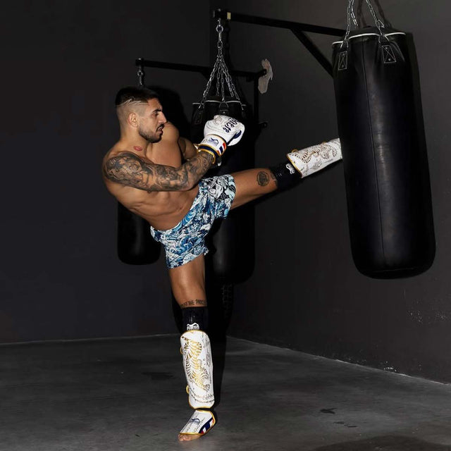 MMA trenky Phantom Athletics Fusion Tsunami – Modré