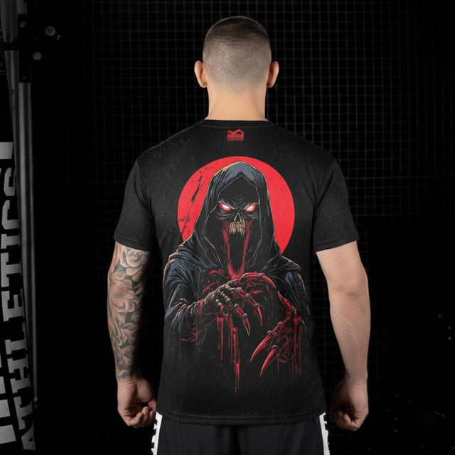 Phantom Athletics Træningsshirt EVO+ Bloodshade – Sort/Rød