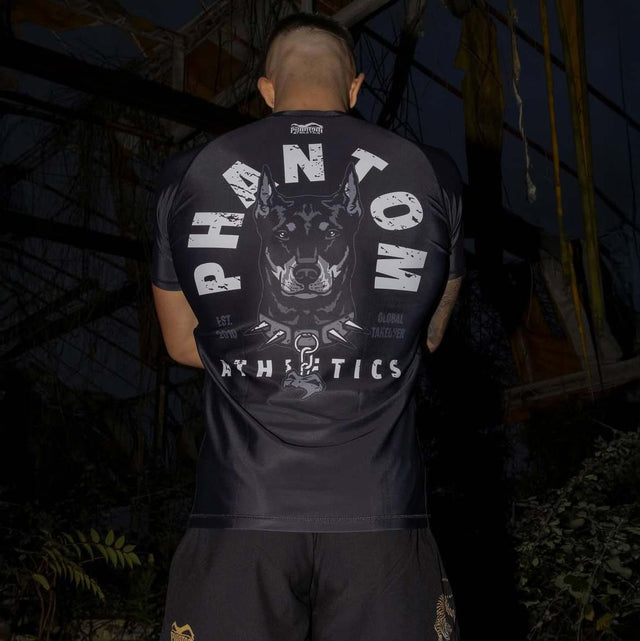 Rashguard Phantom Athletics EVO Dobermann – Negro