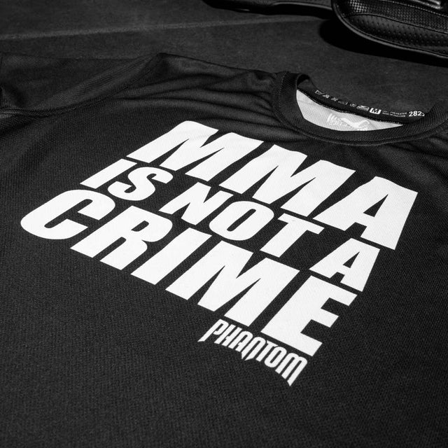 T-shirt Phantom Athletics EVO MMA Is Not A Crime – Nero