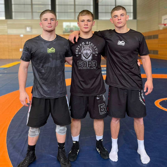 Shorts de MMA Phantom Athletics EVO БОРЗ – Noir