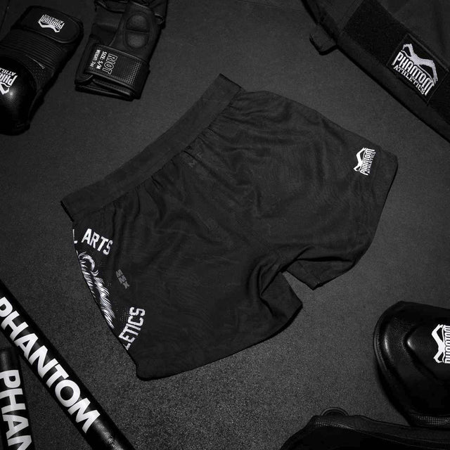 Spodenki MMA Phantom Athletics Fusion Lionheart – Czarne