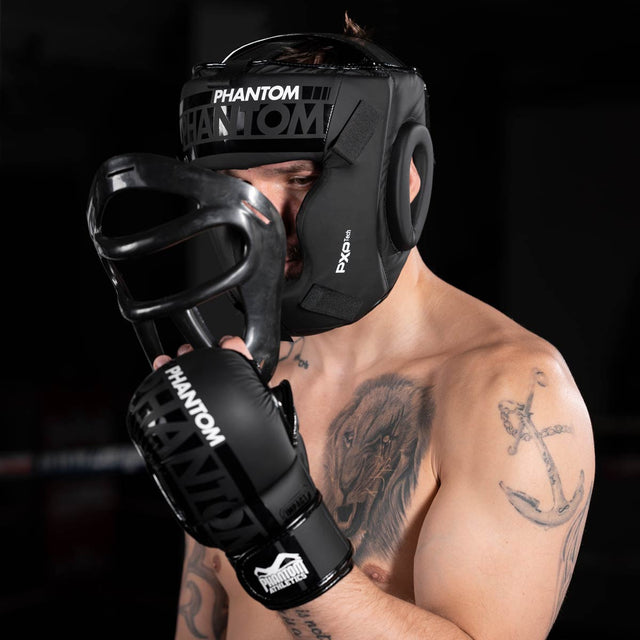 Phantom Athletics Kopfschutz Apex Cage – Schwarz