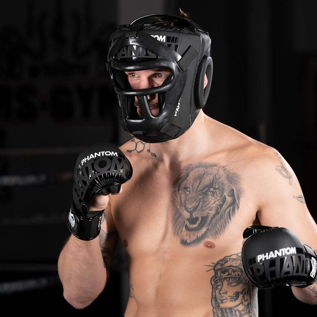 Phantom Athletics Kopfschutz Apex Cage – Schwarz