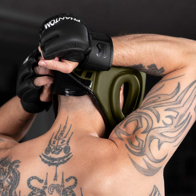 Casque de boxe Phantom Athletics Apex Full Face – Vert