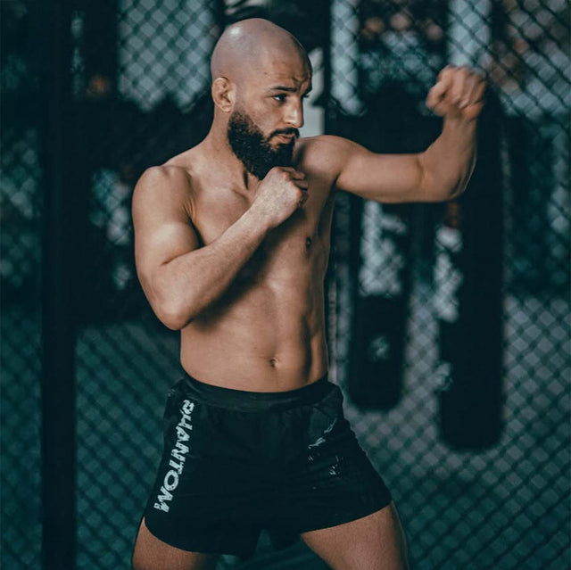 Pantaloncini MMA Phantom Athletics Fusion-R Werewolf – Nero/Grigio