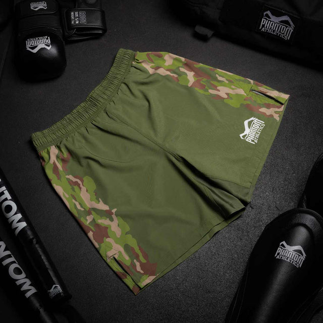 Phantom Athletics MMA-shorts EVO Warfare - Army Camo