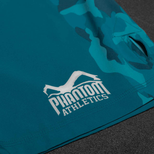 Calções de MMA Phantom Athletics EVO Warfare – Azul-marinho Camuflado
