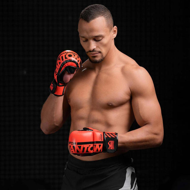 Phantom Athletics APEX MMA-Handschuhe – Neon Rot