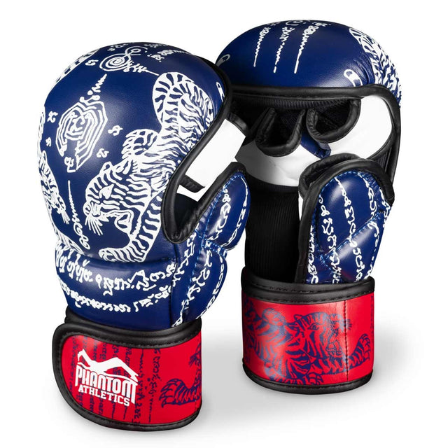 Phantom Athletics MMA Handschoenen Sparring Muay Thai - Zwart/Zilver