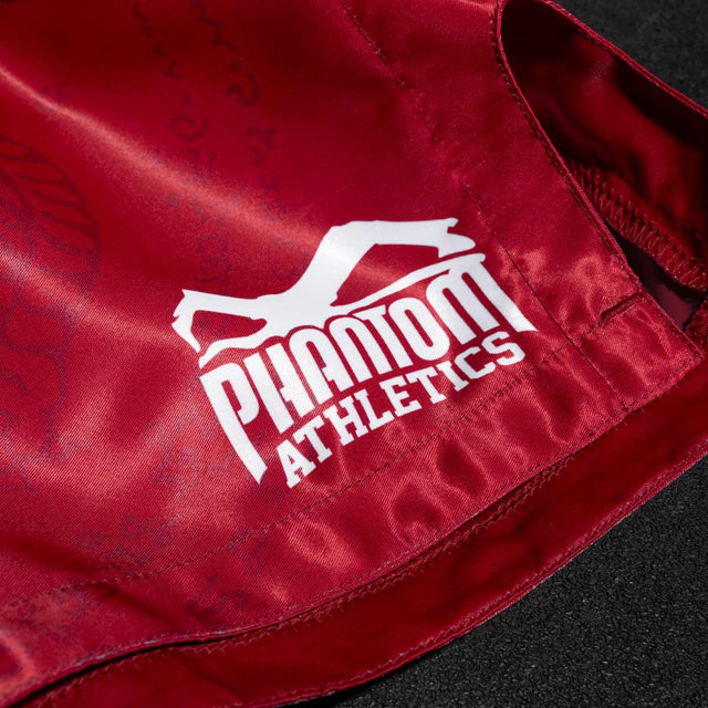 Muay Thai trenky Phantom Athletics Sak Yant – Červené