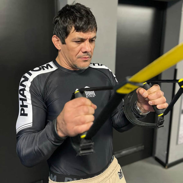 Rashguard Phantom Athletics EVO Apex Maniche Lunghe - Nero