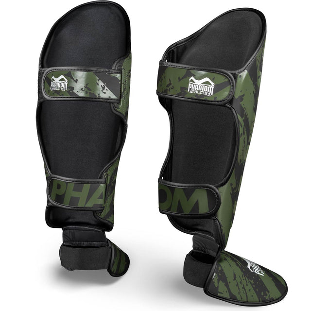Chrániče holení Phantom Athletics Camo Tiger – Vojenská zelená