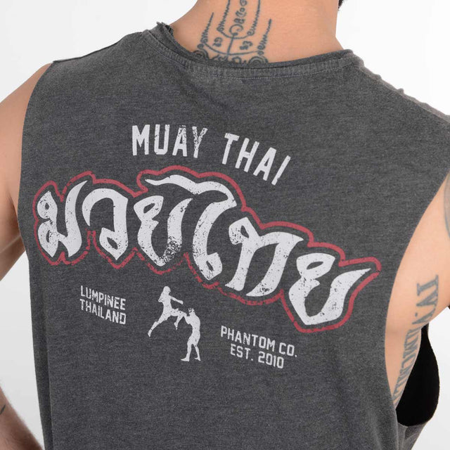 Phantom Athletics Tank Top Muay Thai – Sort