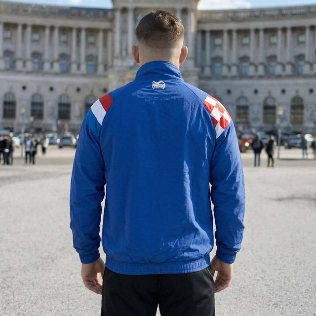 Phantom Athletics Tréninková bunda DMC Team Croatia – Modrá/Červená/Bílá