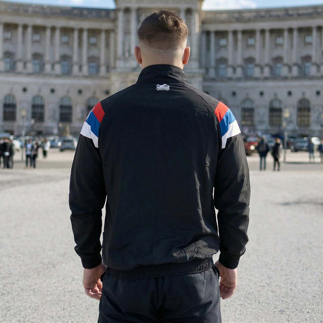 Phantom Athletics Tréninková bunda DMC Team Serbia – Černá