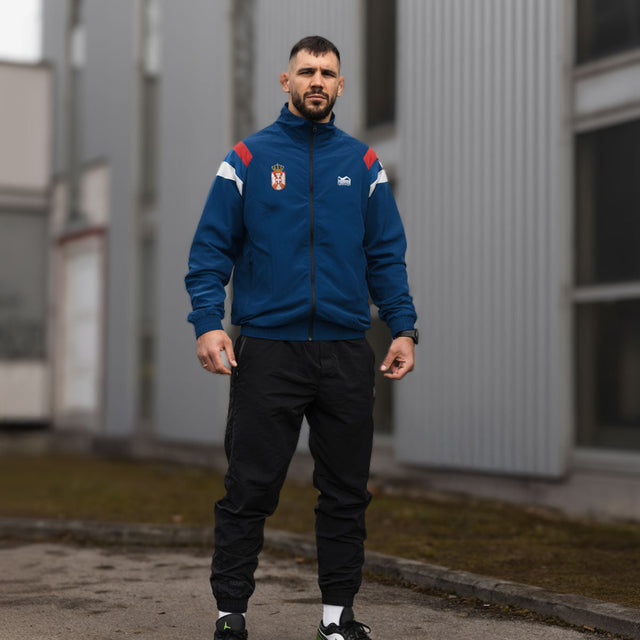 Giacca da allenamento Phantom Athletics DMC Team Serbia – Blu/Rosso/Bianco