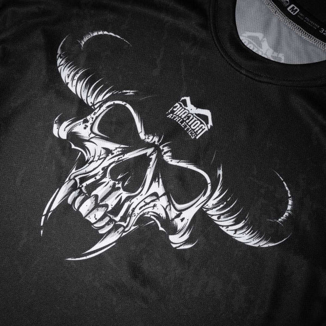 Phantom Athletics Trainingsshirt EVO Diablo – Schwarz/Weiß