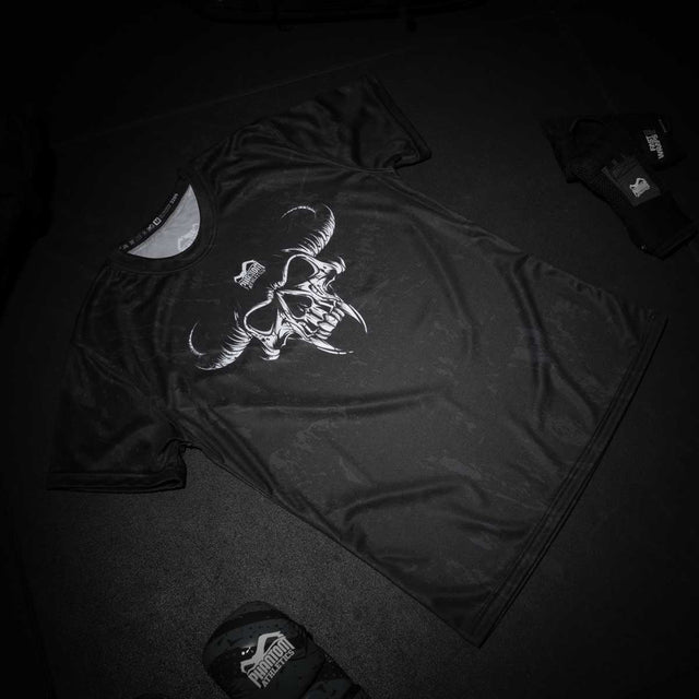 Phantom Athletics Trainingsshirt EVO Diablo – Schwarz/Weiß