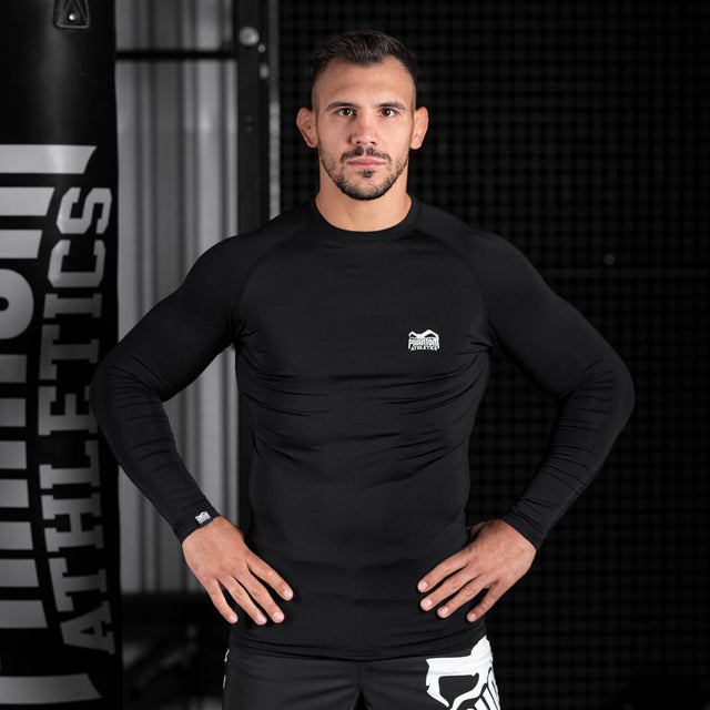 Phantom Athletics Rashguard Tactic Dlouhé rukávy – Černý