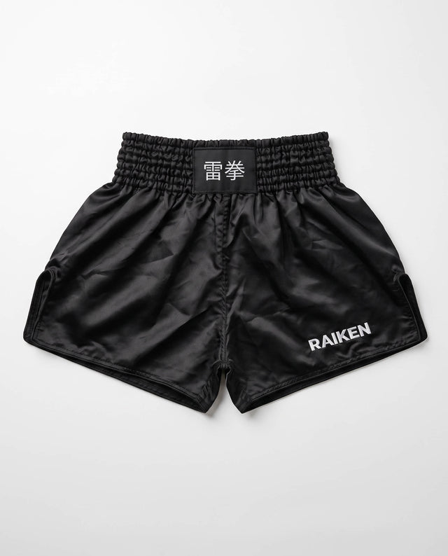 Raiken Muay-Thai-Shorts KAZE – Schwarz