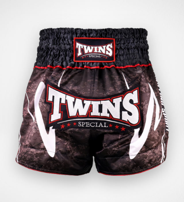 Twins Muay-Thai-Shorts TTBL – Rusty Black